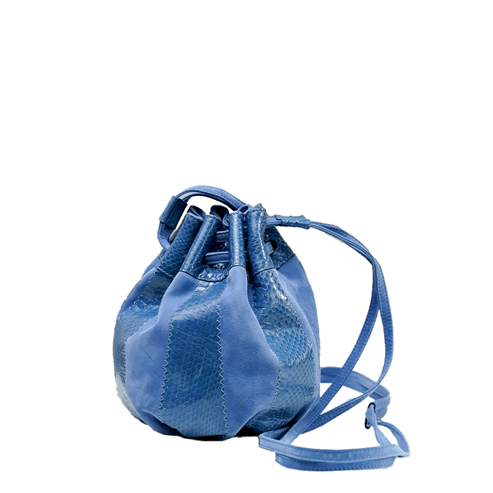 Denim Brigitte Bucket Bag